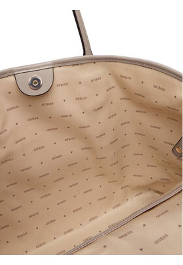 Guess Torebka Erenia HWSO78 38240 Beżowy. Kolor: beżowy. Materiał: skórzane