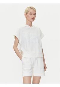 Emporio Armani Bluza EW000775 AF12186 U1131 Biały Loose Fit. Kolor: biały. Materiał: bawełna