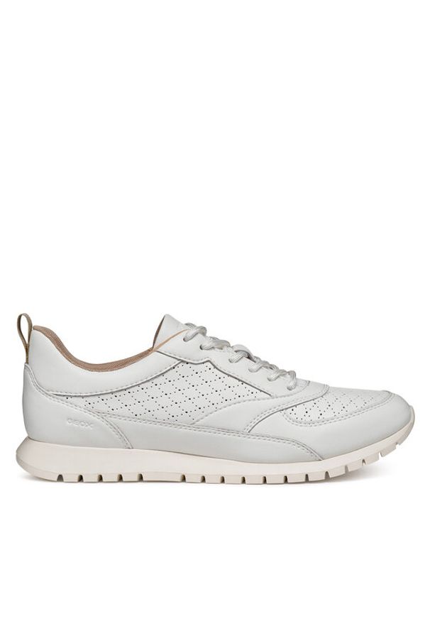 Geox Sneakersy D Sukie 2.0 D65YPA 0009B C1000 Biały. Kolor: biały. Materiał: skóra