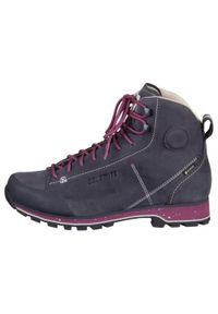 Buty do chodzenia damskie Dolomite 54 High FG Evo Gtx. Wysokość cholewki: za kostkę. Zapięcie: sznurówki. Kolor: szary. Materiał: materiał. Szerokość cholewki: normalna. Sport: turystyka piesza