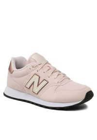 Buty do chodzenia damskie New Balance 500. Kolor: różowy. Materiał: materiał, syntetyk. Szerokość cholewki: normalna. Sport: turystyka piesza