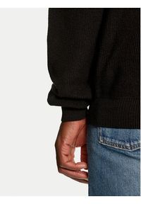 Brave Soul Sweter MK-610HASTINGS Czarny Regular Fit. Kolor: czarny. Materiał: bawełna #3