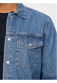 Pepe Jeans Koszula jeansowa PM308584 Niebieski Regular Fit. Kolor: niebieski. Materiał: bawełna