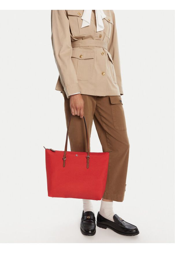 Lauren Ralph Lauren - LAUREN RALPH LAUREN Torebka 431916737038 Czerwony. Kolor: czerwony
