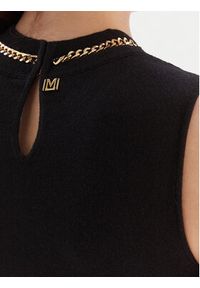 Marciano Guess Sweter 5BGR03 5782Z Czarny Regular Fit. Kolor: czarny. Materiał: syntetyk