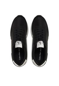 Calvin Klein Sneakersy Runner Laceup Low Mg Mix YW0YW01615 Czarny. Kolor: czarny. Materiał: materiał #3