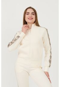 Guess - GUESS Beżowa damska bluza Britney Full Zip, Rozmiar XL. Kolor: beżowy #3