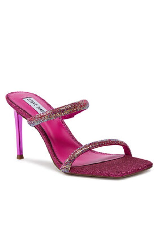 Steve Madden Klapki Emporium-R Sandal SM11002984-04001-PIR Różowy. Kolor: różowy. Materiał: materiał