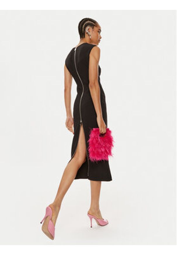 Pinko Sukienka koktajlowa Valensole 103960 A20A Czarny Slim Fit. Kolor: czarny. Materiał: syntetyk. Styl: wizytowy