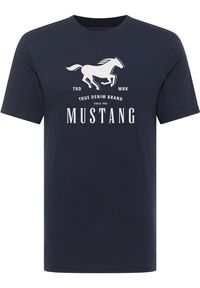 Męski T-Shirt Mustang Style Alex Dark Sapphire 1017993 4136 #1