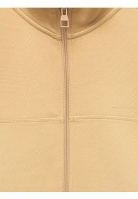 Big-Star - Bluza męska rozpinana ze stójką brązowa Wlador 801. Okazja: na co dzień. Typ kołnierza: kołnierzyk stójkowy. Kolor: beżowy. Materiał: dzianina, materiał. Wzór: ze splotem, nadruk. Styl: casual, elegancki #2