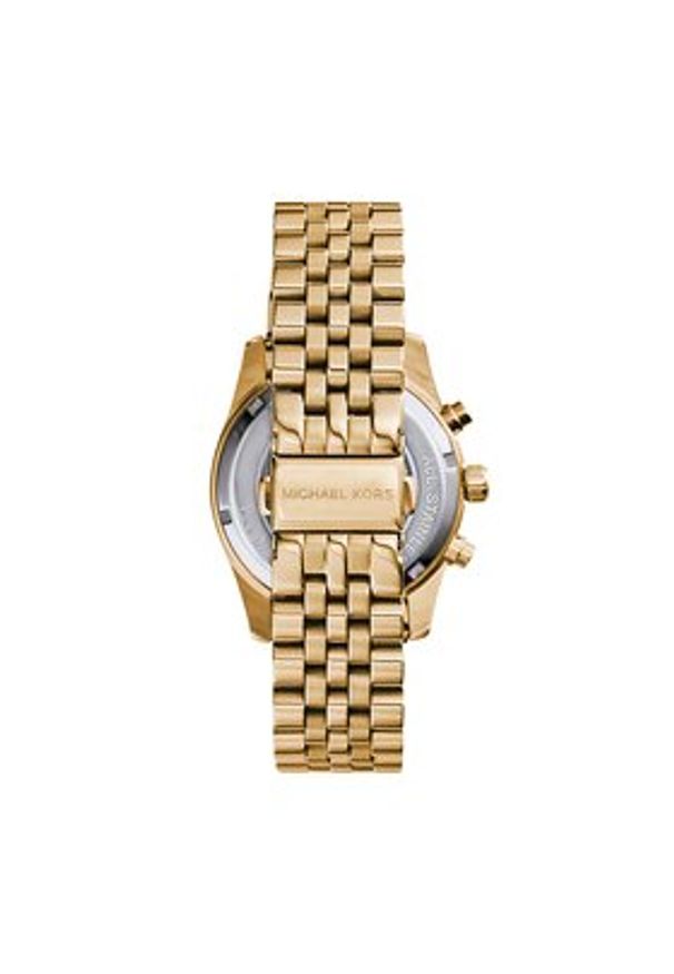 Michael Kors Zegarek Lexington MK7378 Złoty. Kolor: złoty