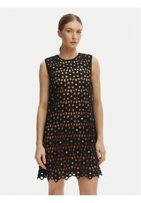 MICHAEL Michael Kors Sukienka letnia MS683CWKNE Czarny Slim Fit. Kolor: czarny. Materiał: syntetyk. Sezon: lato #1