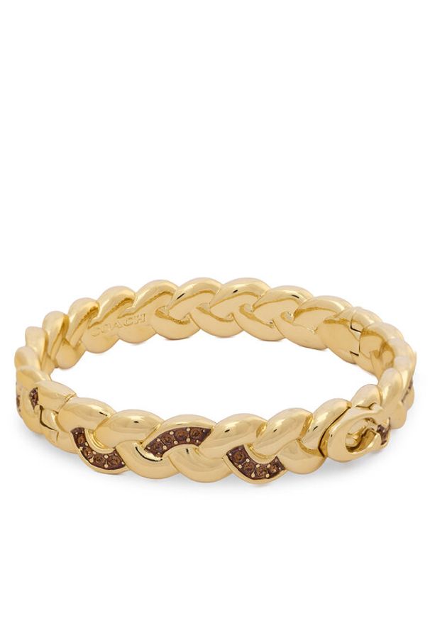 Coach Bransoletka 37557605 GLD710 Złoty. Materiał: metalowe. Kolor: złoty