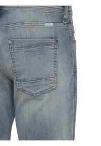Blend Szorty jeansowe 20715430 Niebieski Regular Fit. Kolor: niebieski. Materiał: bawełna