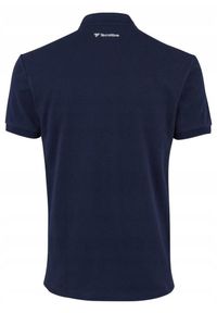 TECNIFIBRE - Koszulka Polo tenisowa męska granatowa Tecnifibre Polo Pique. Typ kołnierza: polo. Kolor: niebieski. Sport: tenis #2