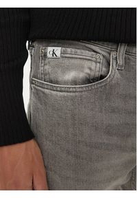 Calvin Klein Jeans Jeansy J30J324833 Szary Slim Fit. Kolor: szary