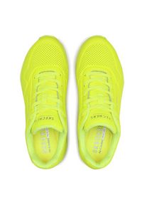 skechers - Skechers Sneakersy Night Shades 73667/NYEL Żółty. Kolor: żółty. Materiał: skóra #7
