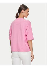 Guess T-Shirt W4YI28 I3Z14 Różowy Boxy Fit. Kolor: różowy. Materiał: bawełna #3