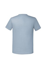 FRUIT OF THE LOOM - Męska Koszulka Iconic 150. Kolor: niebieski