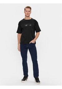 Calvin Klein T-Shirt Festive Logo K10K112202 Czarny Regular Fit. Kolor: czarny. Materiał: bawełna #2