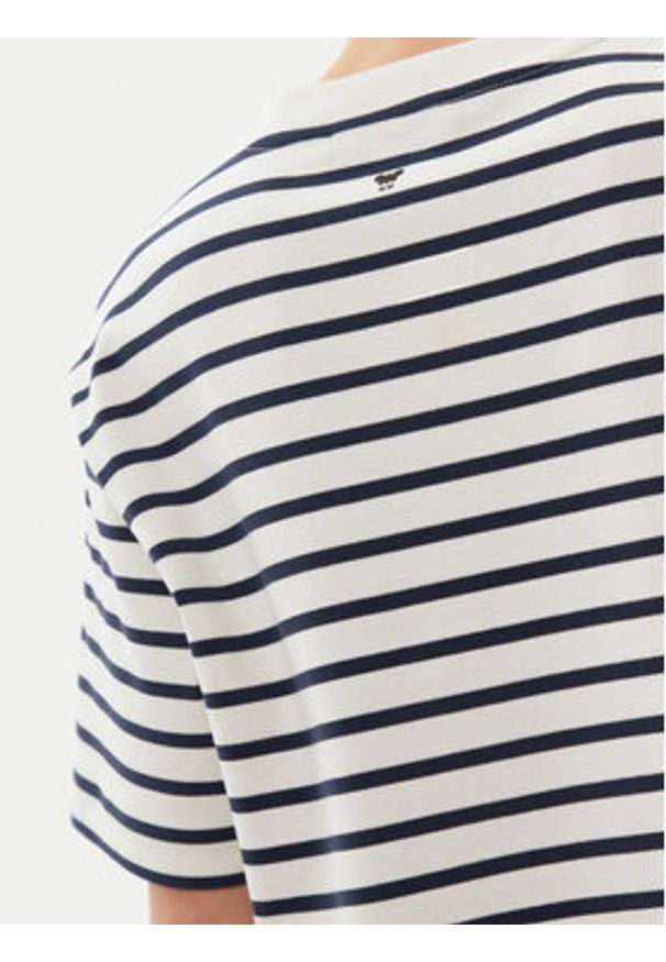 Weekend Max Mara T-Shirt 2515941042650 Granatowy Regular Fit. Kolor: niebieski. Materiał: bawełna