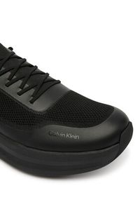Calvin Klein Sneakersy Chunky Runner Lace Up Sock Knit YM0YM01457 Czarny. Kolor: czarny. Materiał: materiał #5