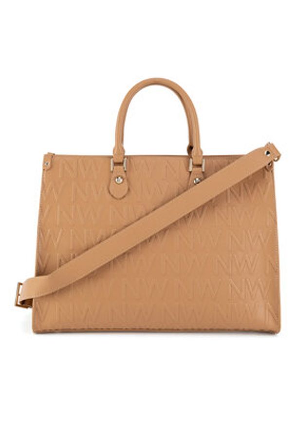 Nine West Torebka LX10044 Brązowy. Kolor: brązowy
