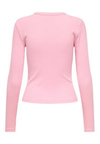 only - ONLY Bluzka Val 15371305 Różowy Regular Fit. Kolor: różowy. Materiał: bawełna #3