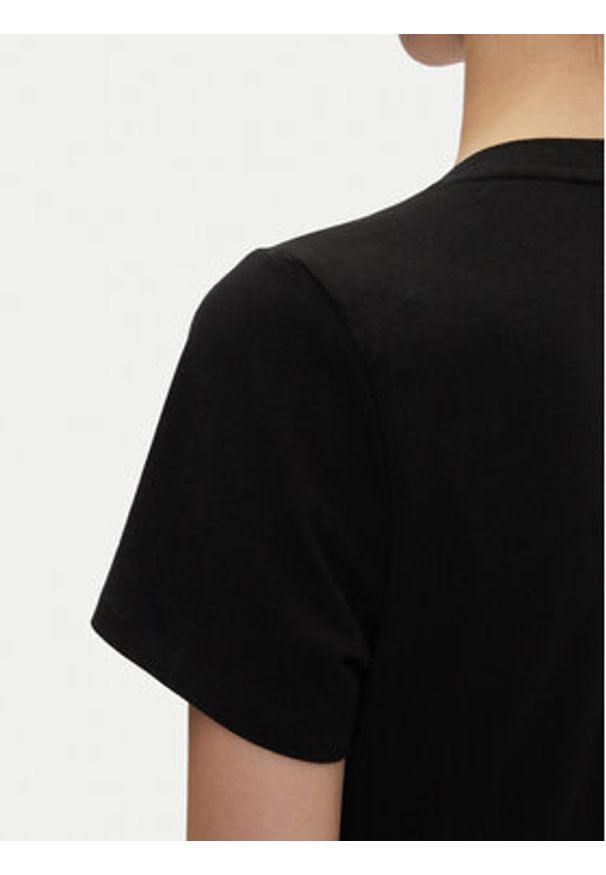 DKNY Sport Sukienka codzienna DP5D4902 Czarny Regular Fit. Okazja: na co dzień. Kolor: czarny. Materiał: bawełna. Typ sukienki: sportowe, proste. Styl: casual, sportowy