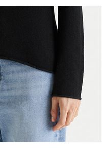 TOMMY HILFIGER - Tommy Hilfiger Sweter WW0WW43505 Czarny Regular Fit. Kolor: czarny. Materiał: wełna #4