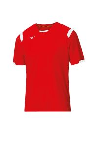 Koszulka do piłki ręcznej dla dzieci Mizuno handball. Kolor: czerwony. Sport: piłka ręczna