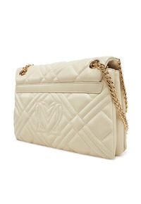 Love Moschino - LOVE MOSCHINO Torebka JC4153PP1MLA0110 Beżowy. Kolor: beżowy. Materiał: skórzane #4