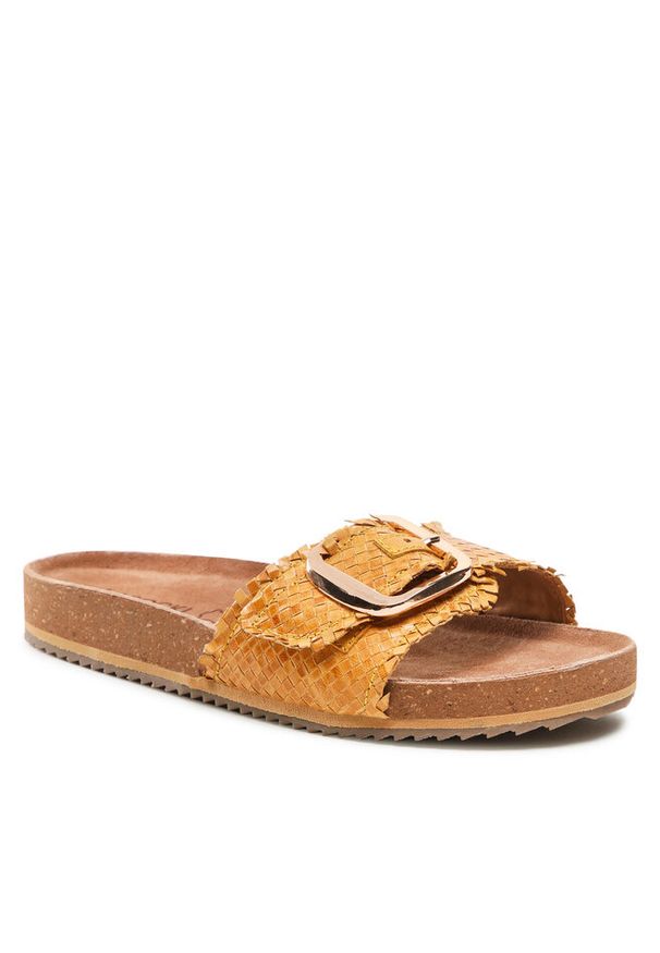 Klapki Lasocki. Kolor: pomarańczowy