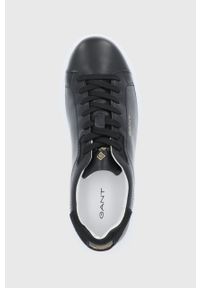 GANT - Gant buty skórzane Palbro kolor czarny. Nosek buta: okrągły. Zapięcie: sznurówki. Kolor: czarny. Materiał: skóra #5