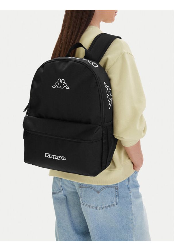 Kappa Plecak CWBEO-KPA-ZLI-001-09 Czarny. Kolor: czarny. Materiał: materiał