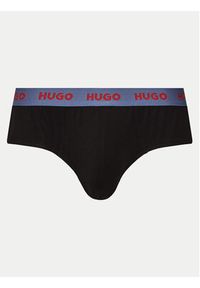 Hugo - HUGO Komplet 3 par slipów 50532570 Czarny. Kolor: czarny. Materiał: bawełna #9