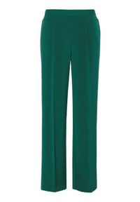 Cellbes Spodnie Hanna ciemnozielony female zielony 58. Okazja: na co dzień. Kolor: zielony. Materiał: tkanina. Styl: casual #1
