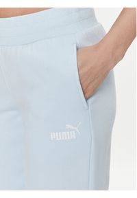 Puma Spodnie dresowe Ess 586841 Niebieski Regular Fit. Kolor: niebieski. Materiał: bawełna, syntetyk #3