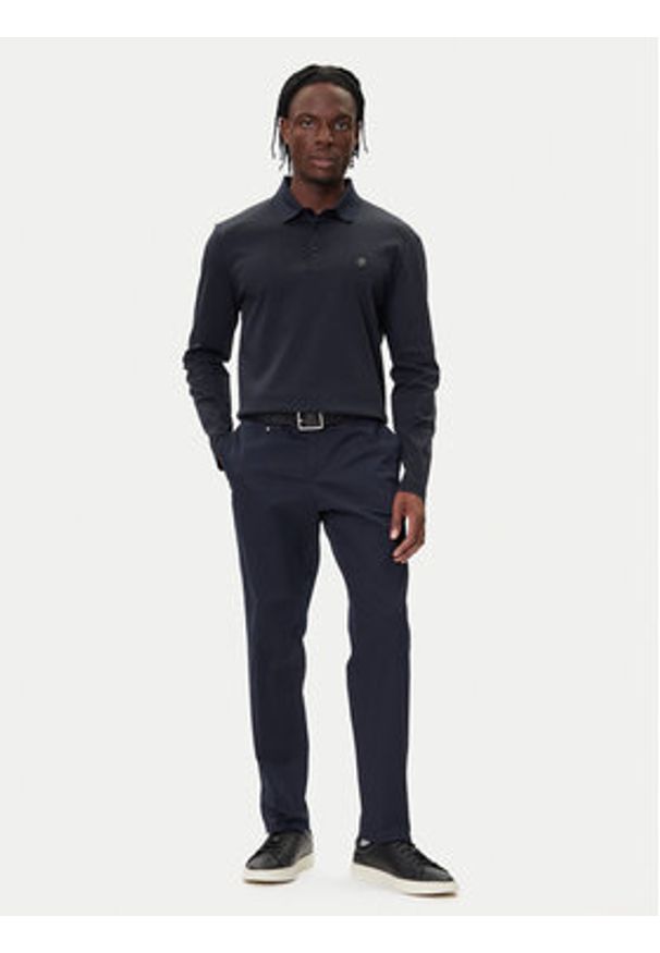 BOSS Polo C-Paley 01 50523917 Granatowy Regular Fit. Typ kołnierza: polo. Kolor: niebieski. Materiał: bawełna
