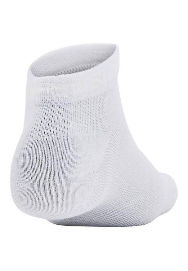 Under Armour - Skarpetki Unisex Dla Dorosłych Essential Low Cut (zestaw 3 Sztuk). Kolor: biały