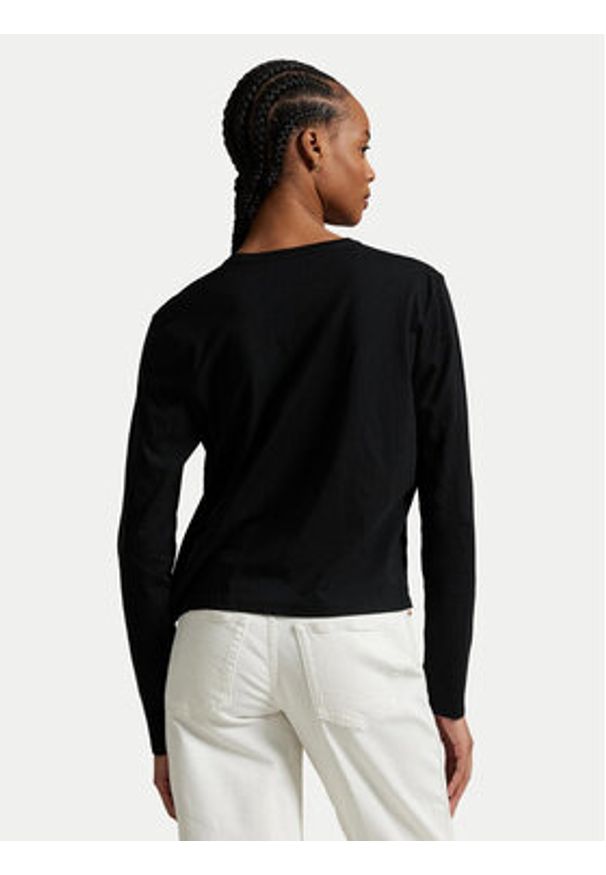 Polo Ralph Lauren Bluzka 211967103002 Czarny Classic Fit. Typ kołnierza: polo. Kolor: czarny. Materiał: bawełna