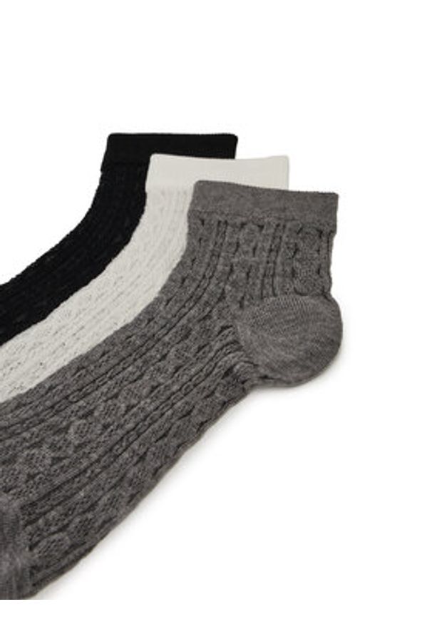 Nine West Skarpety KR_NW_SHINY_Z_SS25 (3 PACK) Kolorowy. Materiał: materiał, bawełna. Wzór: kolorowy