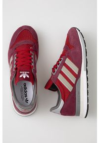 adidas Originals - Buty ZX 500. Nosek buta: okrągły. Zapięcie: sznurówki. Kolor: czerwony. Model: Adidas ZX #5
