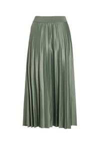Vila Spódnica plisowana Nitban 14063241 Zielony Regular Fit. Kolor: zielony. Materiał: syntetyk #6