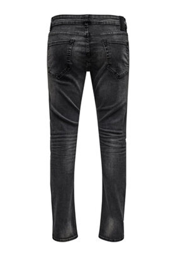 Only & Sons Jeansy Loom 22010447 Czarny Slim Fit. Kolor: czarny