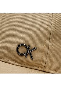 Calvin Klein Czapka z daszkiem K50K511762 Beżowy. Kolor: beżowy. Materiał: syntetyk #3