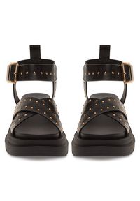DeeZee Sandały HY1708-01 Czarny. Kolor: czarny. Materiał: syntetyk #4