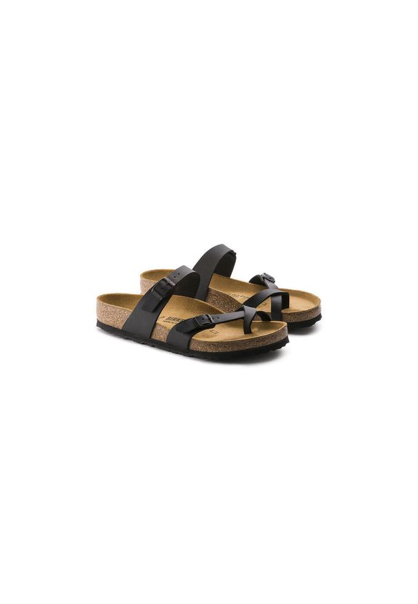 Klapki damskie Birkenstock 071791. Kolor: wielokolorowy. Materiał: materiał