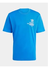 Adidas - adidas T-Shirt BT IS0182 Niebieski Regular Fit. Kolor: niebieski. Materiał: bawełna